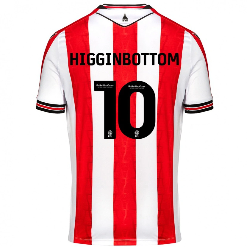 Danxen Herren Alice Higginbottom #10 Rot Weiß Heimtrikot Trikot 2024/25 T-Shirt Schweiz