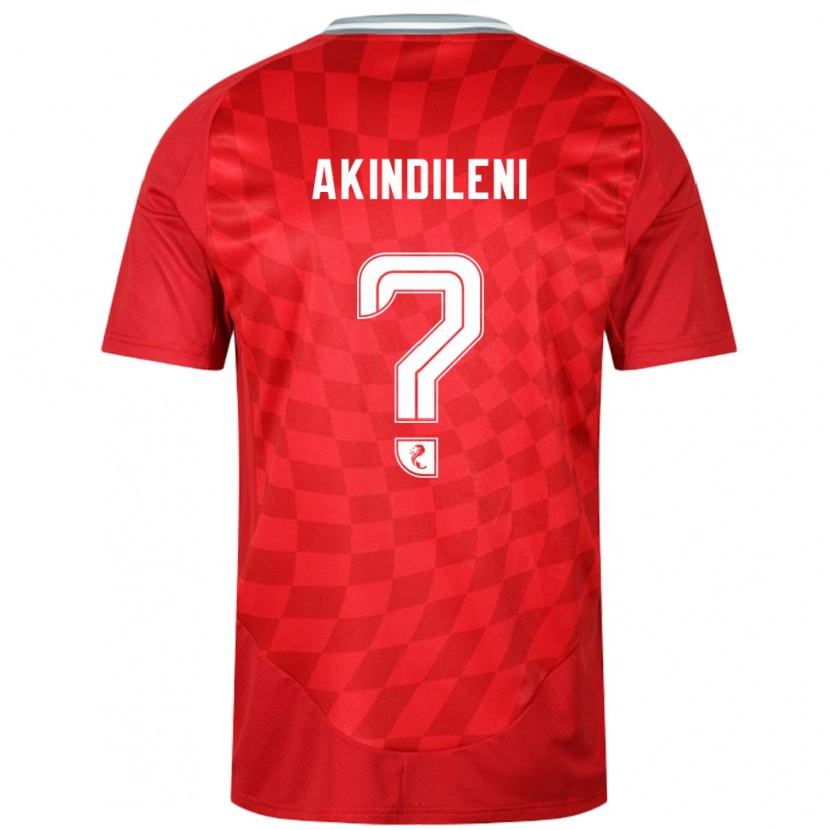 Danxen Herren Timothy Akindileni #0 Rot Heimtrikot Trikot 2024/25 T-Shirt Schweiz