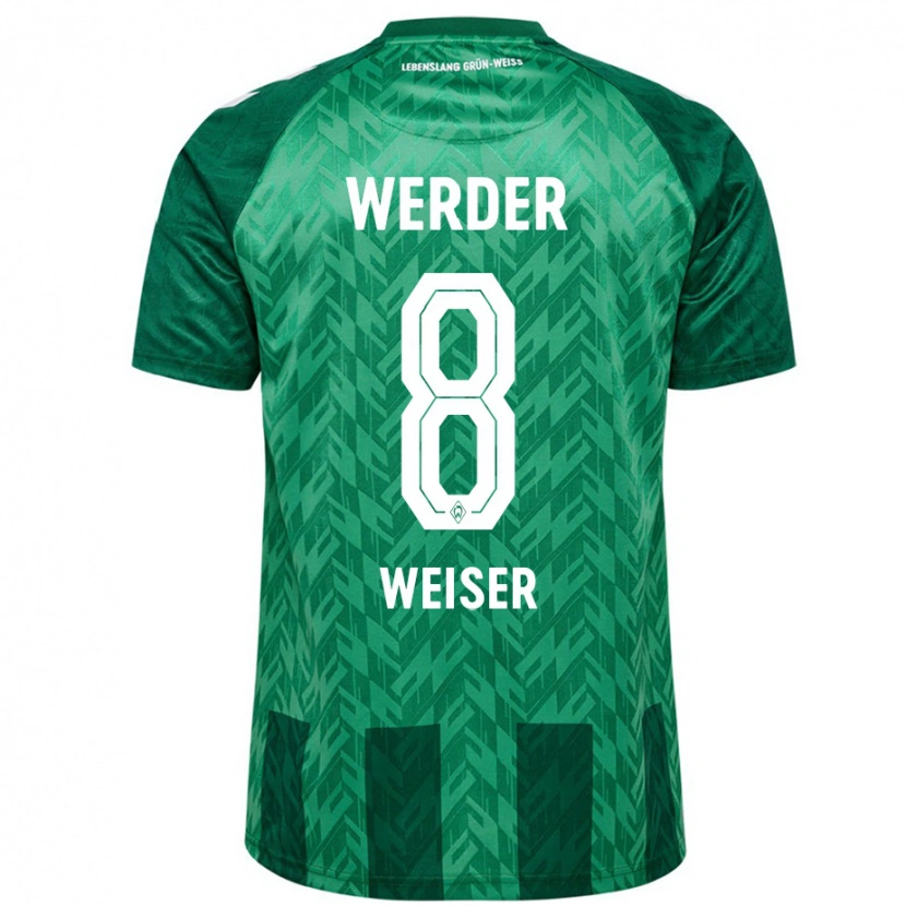 Danxen Herren Mitchell Weiser #8 Grün Heimtrikot Trikot 2024/25 T-Shirt Schweiz