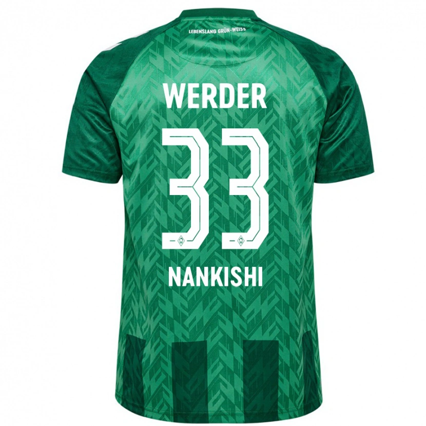 Danxen Herren Abdenego Nankishi #33 Grün Heimtrikot Trikot 2024/25 T-Shirt Schweiz