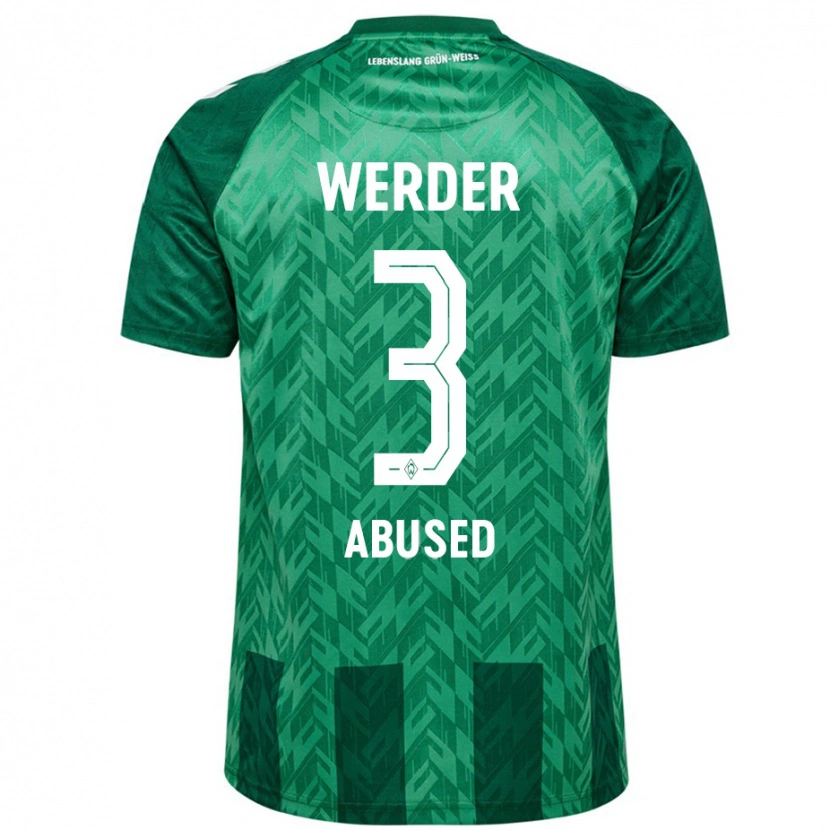 Danxen Herren Dlges Abused #3 Grün Heimtrikot Trikot 2024/25 T-Shirt Schweiz