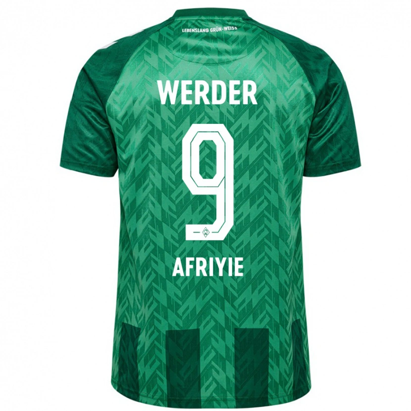 Danxen Herren Neal Afriyie #9 Grün Heimtrikot Trikot 2024/25 T-Shirt Schweiz