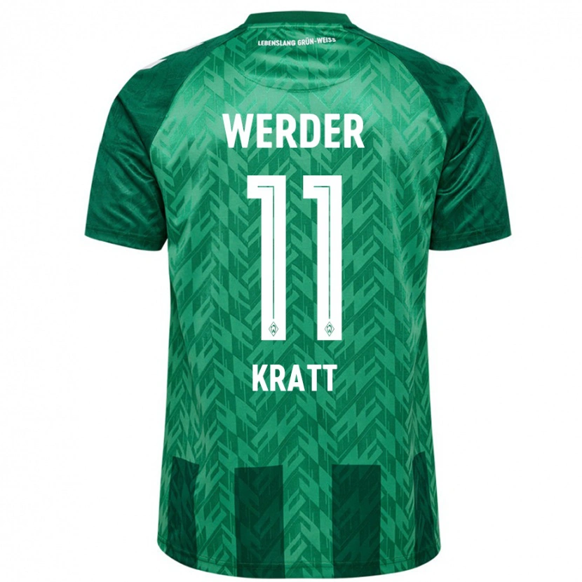 Danxen Herren Ronan Kratt #11 Grün Heimtrikot Trikot 2024/25 T-Shirt Schweiz