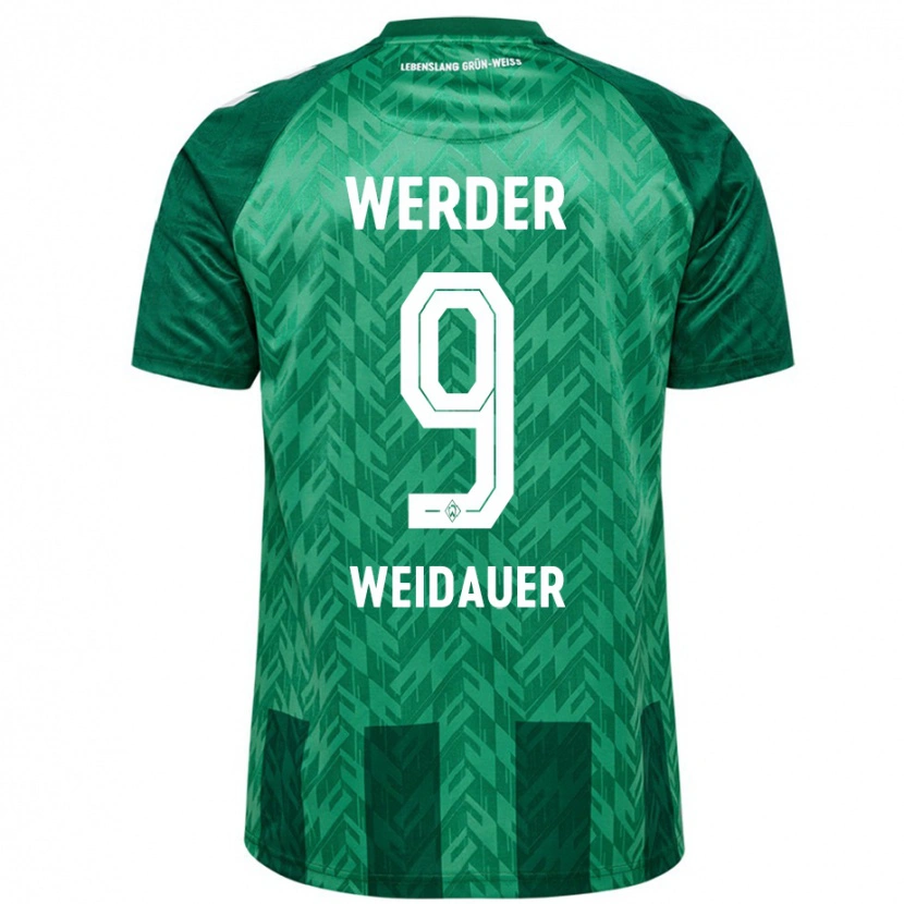 Danxen Herren Sophie Weidauer #9 Grün Heimtrikot Trikot 2024/25 T-Shirt Schweiz