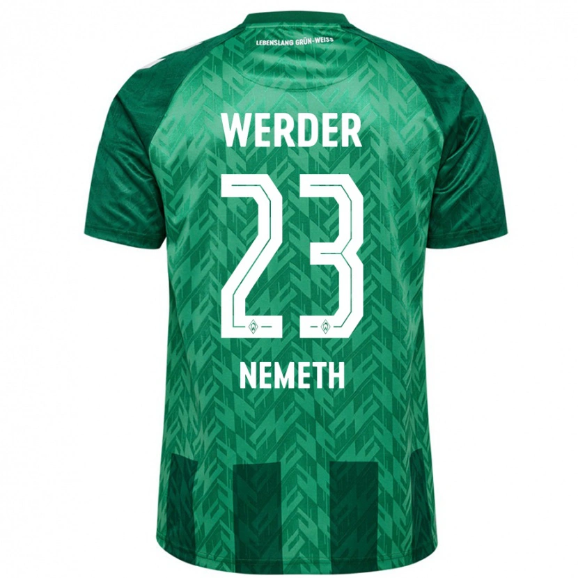 Danxen Herren Hanna Németh #23 Grün Heimtrikot Trikot 2024/25 T-Shirt Schweiz