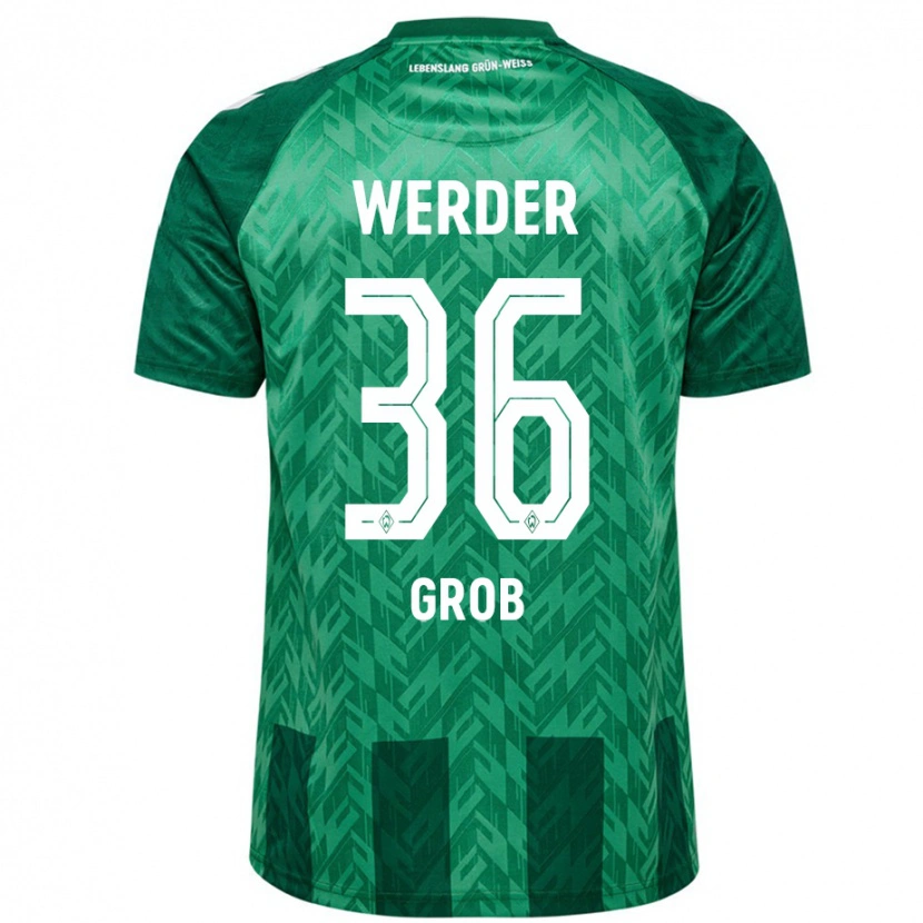 Danxen Herren Christian Groß #36 Grün Heimtrikot Trikot 2024/25 T-Shirt Schweiz