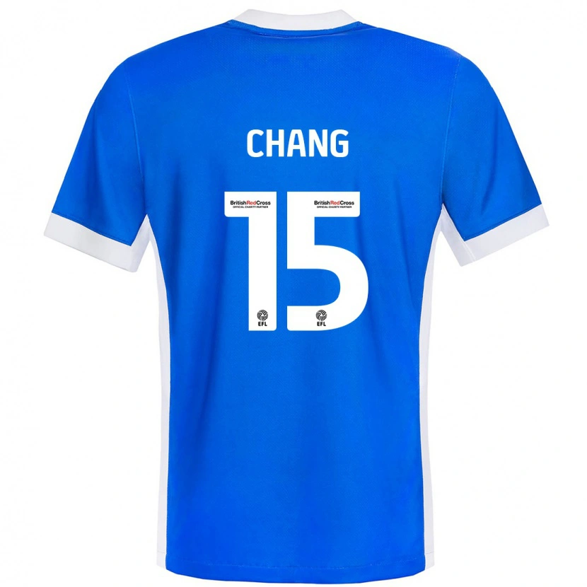 Danxen Herren Alfie Chang #15 Blau Weiß Heimtrikot Trikot 2024/25 T-Shirt Schweiz