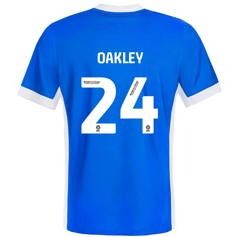 Danxen Herren Marcel Oakley #24 Blau Weiß Heimtrikot Trikot 2024/25 T-Shirt Schweiz