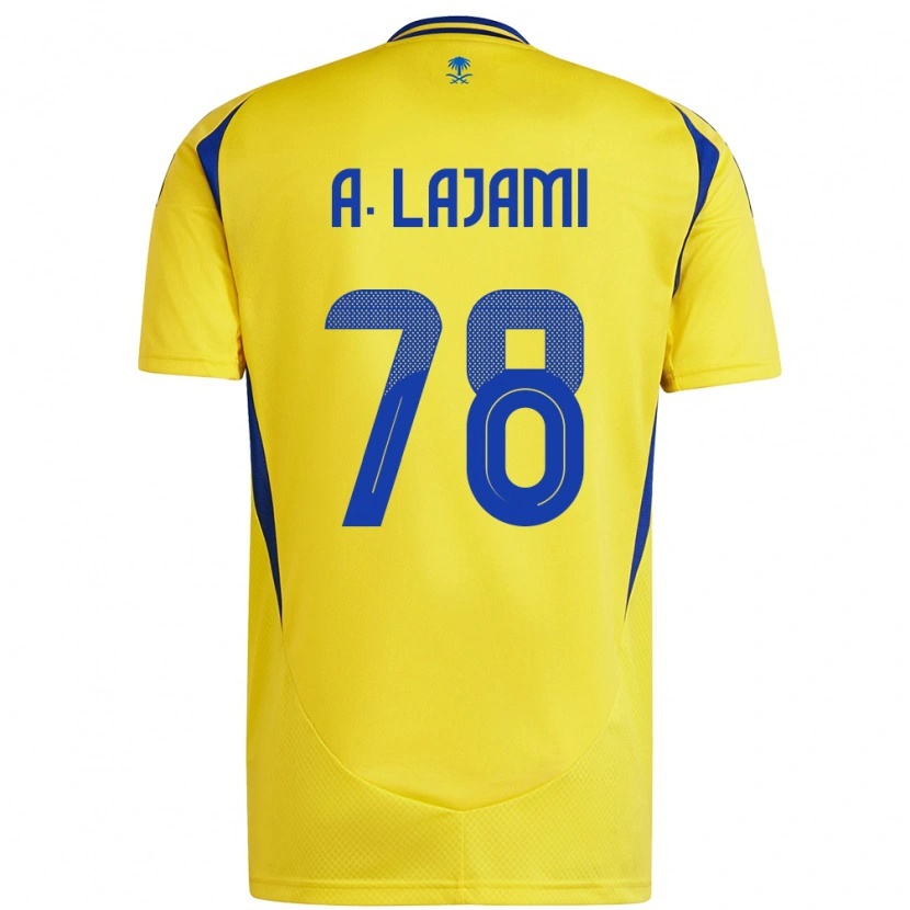 Danxen Herren Ali Lajami #78 Gelb Blau Heimtrikot Trikot 2024/25 T-Shirt Schweiz