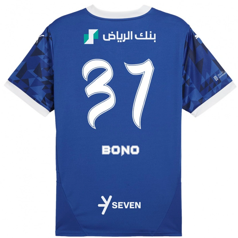 Danxen Herren Bono #37 Dunkelblau Weiß Heimtrikot Trikot 2024/25 T-Shirt Schweiz