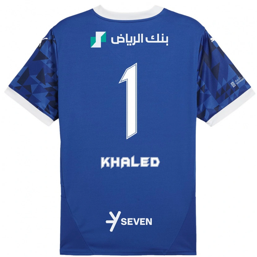 Danxen Herren Nawal Khaled #1 Dunkelblau Weiß Heimtrikot Trikot 2024/25 T-Shirt Schweiz