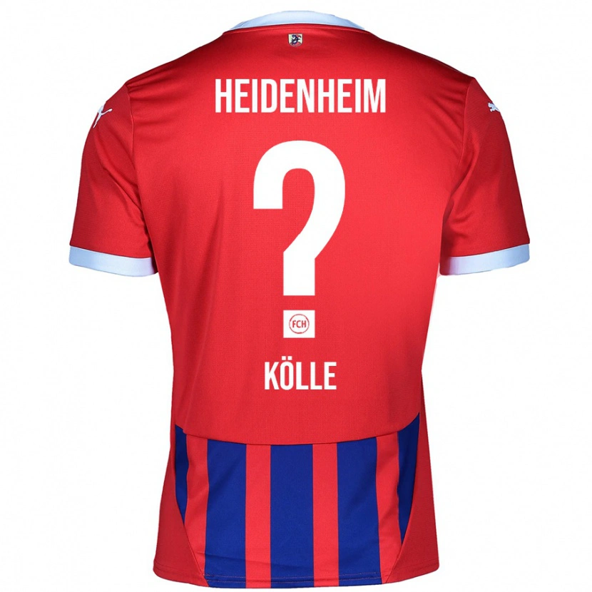 Danxen Herren Adam Kölle #0 Rot Blau Heimtrikot Trikot 2024/25 T-Shirt Schweiz