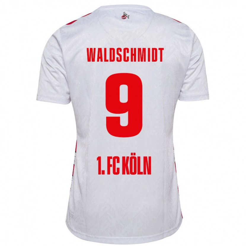 Danxen Herren Luca Waldschmidt #9 Weiß Rot Heimtrikot Trikot 2024/25 T-Shirt Schweiz