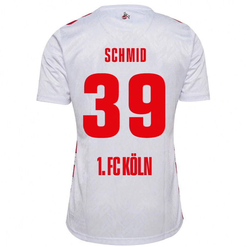 Danxen Herren Maximilian Schmid #39 Weiß Rot Heimtrikot Trikot 2024/25 T-Shirt Schweiz