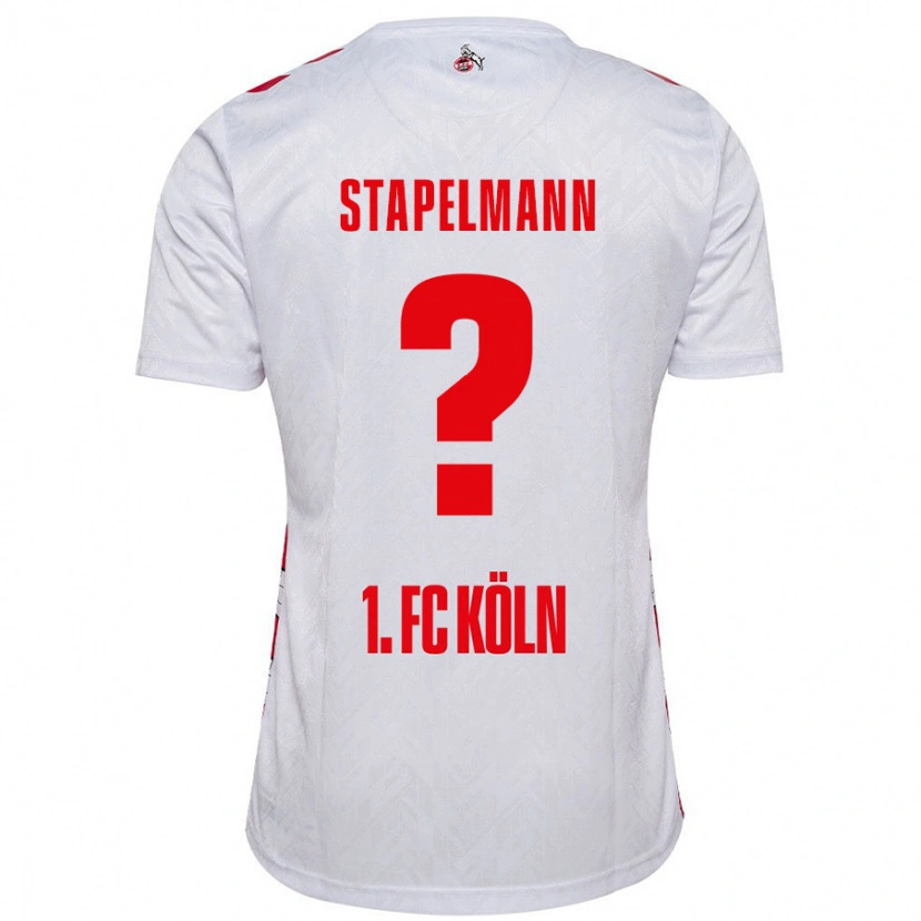 Danxen Herren Luis Stapelmann #0 Weiß Rot Heimtrikot Trikot 2024/25 T-Shirt Schweiz