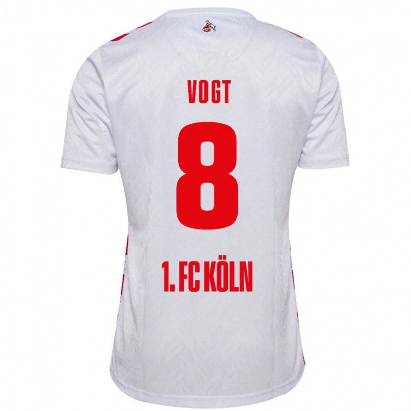 Danxen Herren Laura Vogt #8 Weiß Rot Heimtrikot Trikot 2024/25 T-Shirt Schweiz