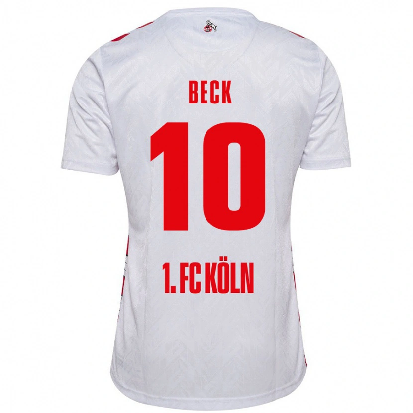 Danxen Herren Sharon Beck #10 Weiß Rot Heimtrikot Trikot 2024/25 T-Shirt Schweiz