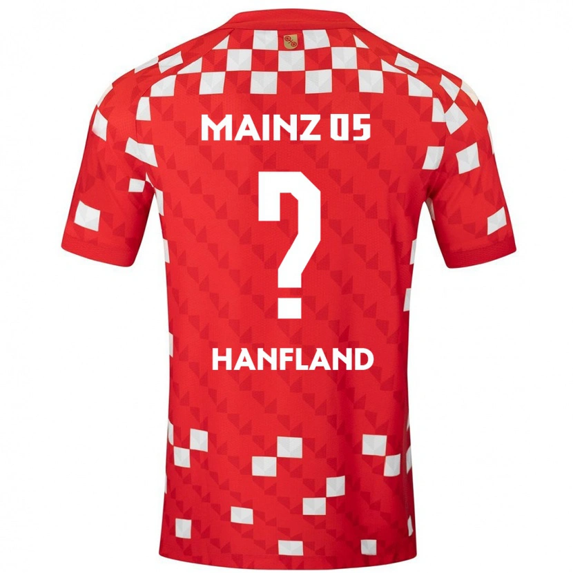 Danxen Herren Paul Hanfland #0 Weiß Rot Heimtrikot Trikot 2024/25 T-Shirt Schweiz