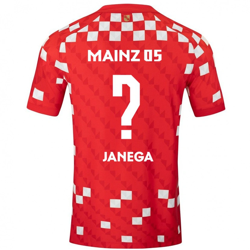 Danxen Herren Jan Janega #0 Weiß Rot Heimtrikot Trikot 2024/25 T-Shirt Schweiz
