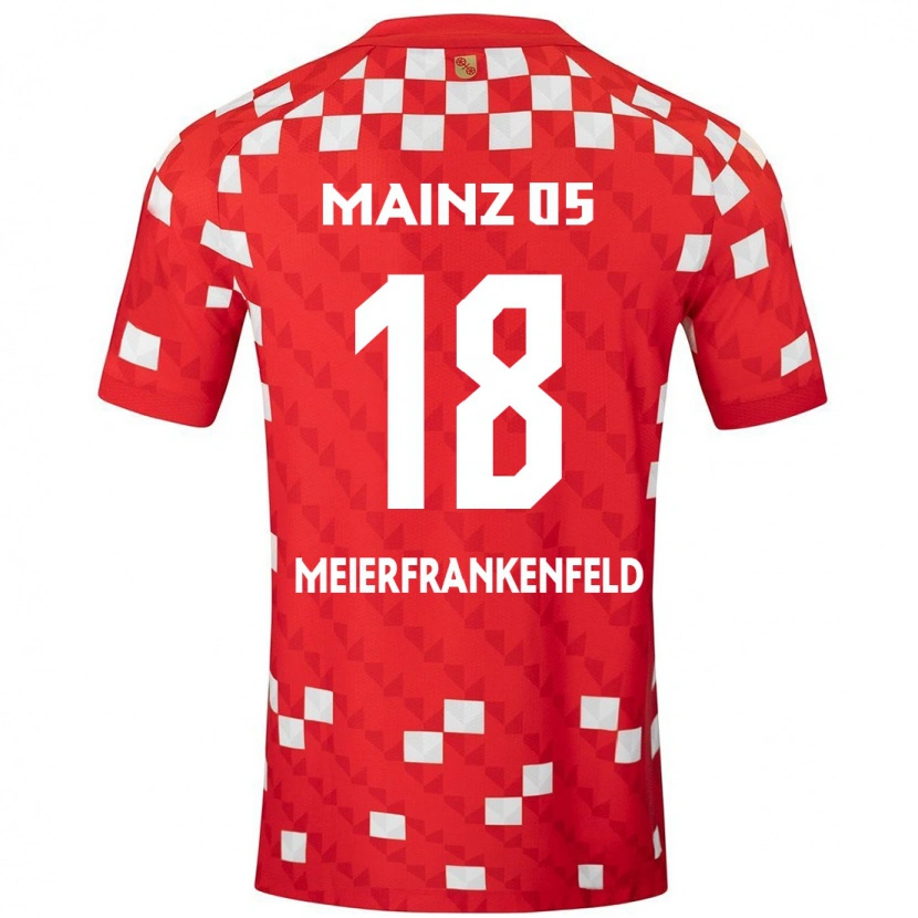 Danxen Herren Jana Meierfrankenfeld #18 Weiß Rot Heimtrikot Trikot 2024/25 T-Shirt Schweiz