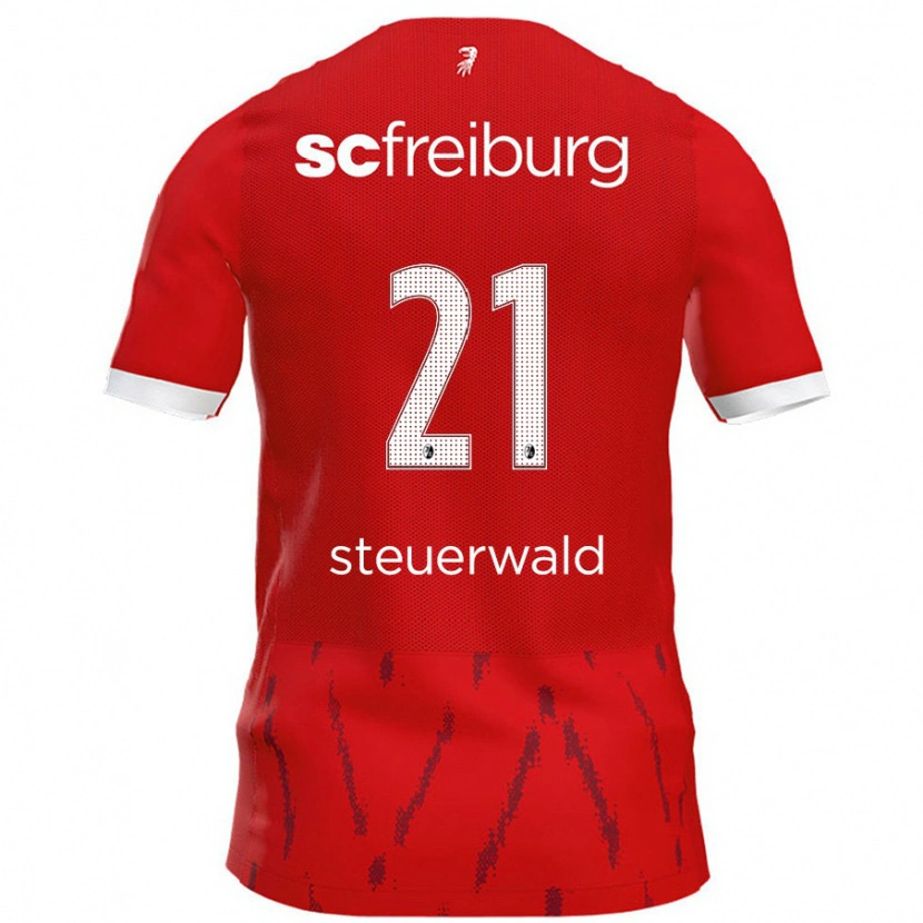 Danxen Herren Samantha Steuerwald #21 Rot Heimtrikot Trikot 2024/25 T-Shirt Schweiz