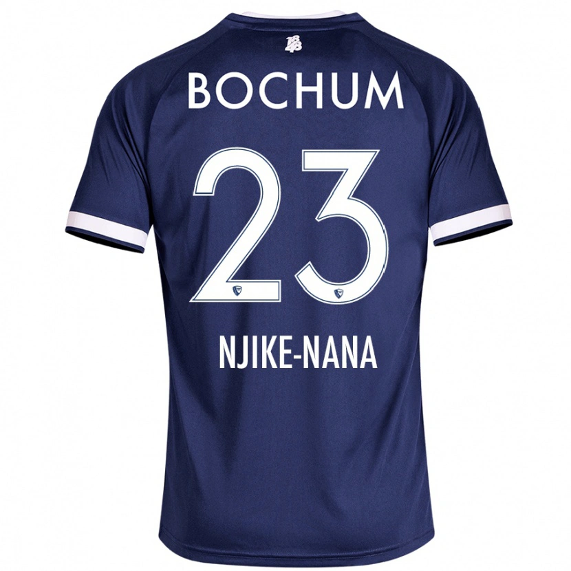 Danxen Herren Jean-Philippe Njike-Nana #23 Dunkelblau Heimtrikot Trikot 2024/25 T-Shirt Schweiz