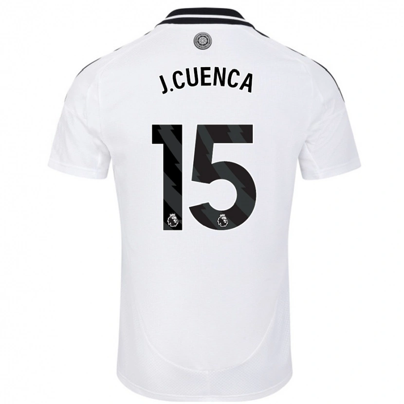 Danxen Herren Jorge Cuenca #15 Weiß Heimtrikot Trikot 2024/25 T-Shirt Schweiz