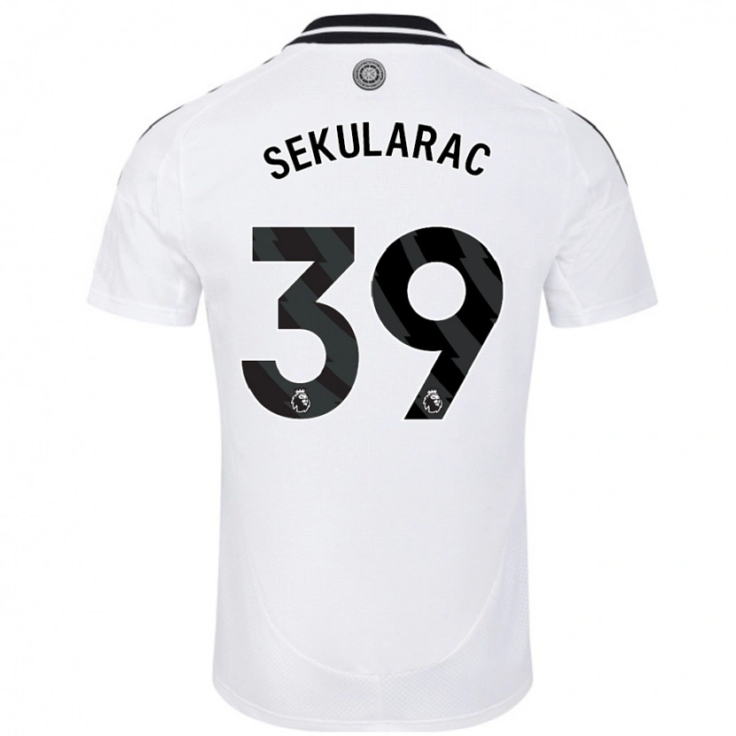 Danxen Herren Kristian Sekularac #39 Weiß Heimtrikot Trikot 2024/25 T-Shirt Schweiz