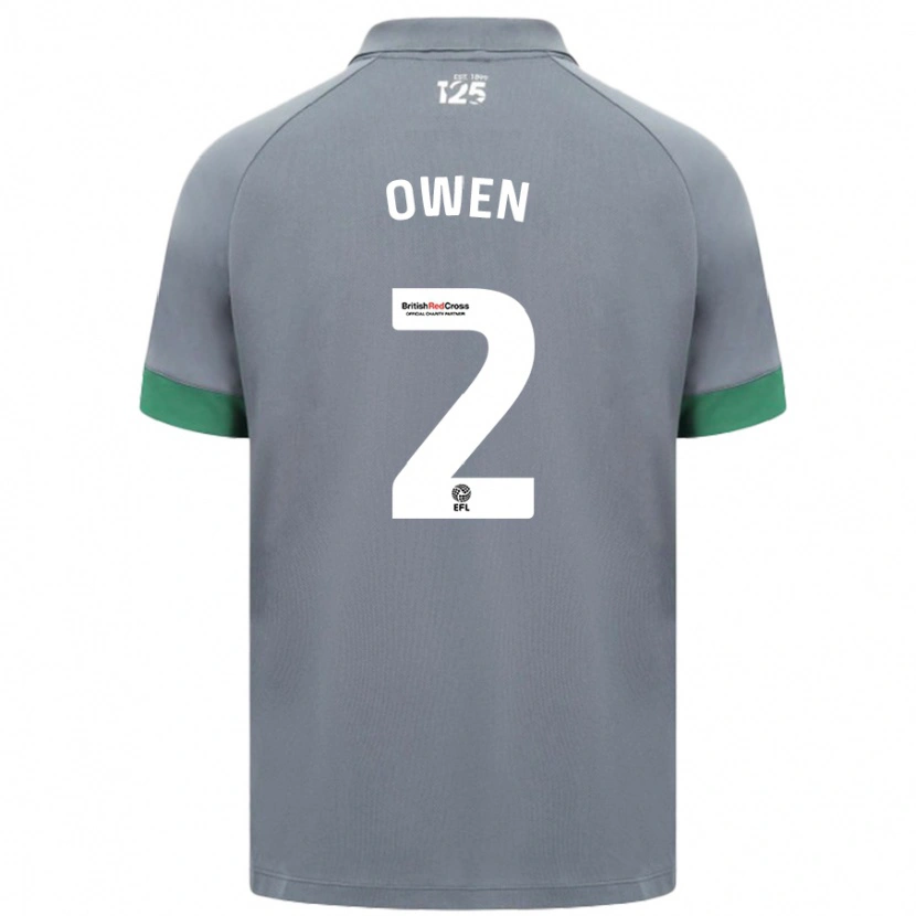 Danxen Herren Lisa Owen #2 Dunkelgrau Auswärtstrikot Trikot 2024/25 T-Shirt Schweiz