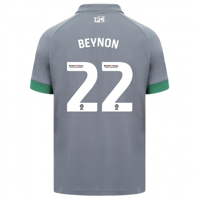 Danxen Herren Emma Beynon #22 Dunkelgrau Auswärtstrikot Trikot 2024/25 T-Shirt Schweiz