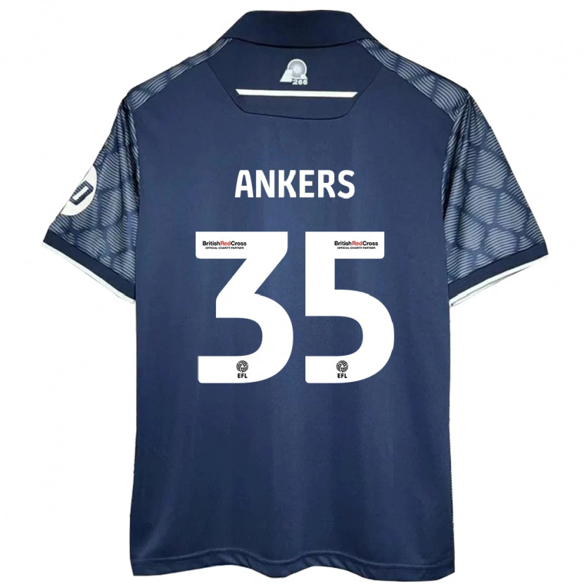 Danxen Herren Chloe Ankers #35 Schwarz Auswärtstrikot Trikot 2024/25 T-Shirt Schweiz