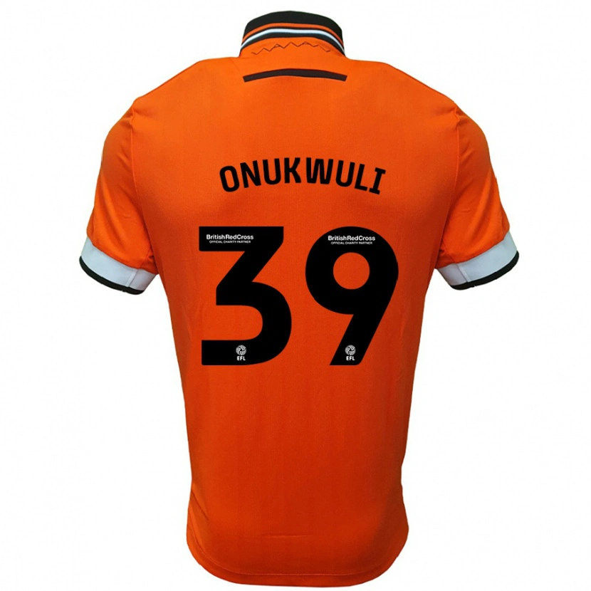 Danxen Herren Favour Onukwuli #39 Orange Weiß Auswärtstrikot Trikot 2024/25 T-Shirt Schweiz