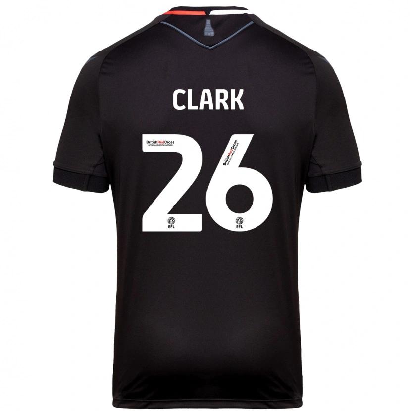 Danxen Herren Ciaran Clark #26 Schwarz Auswärtstrikot Trikot 2024/25 T-Shirt Schweiz