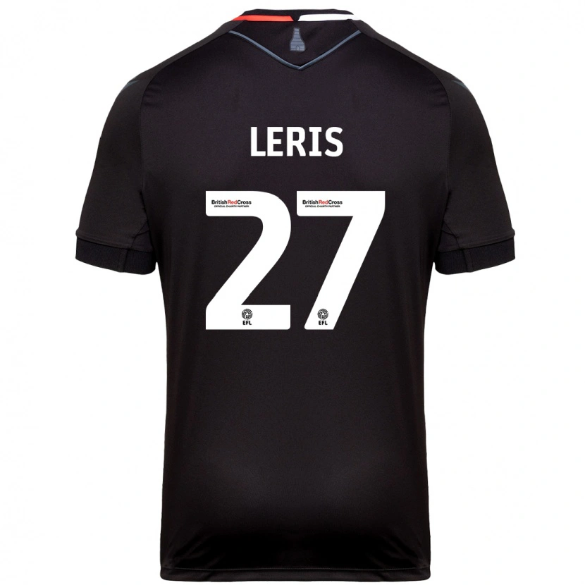 Danxen Herren Mehdi Léris #27 Schwarz Auswärtstrikot Trikot 2024/25 T-Shirt Schweiz