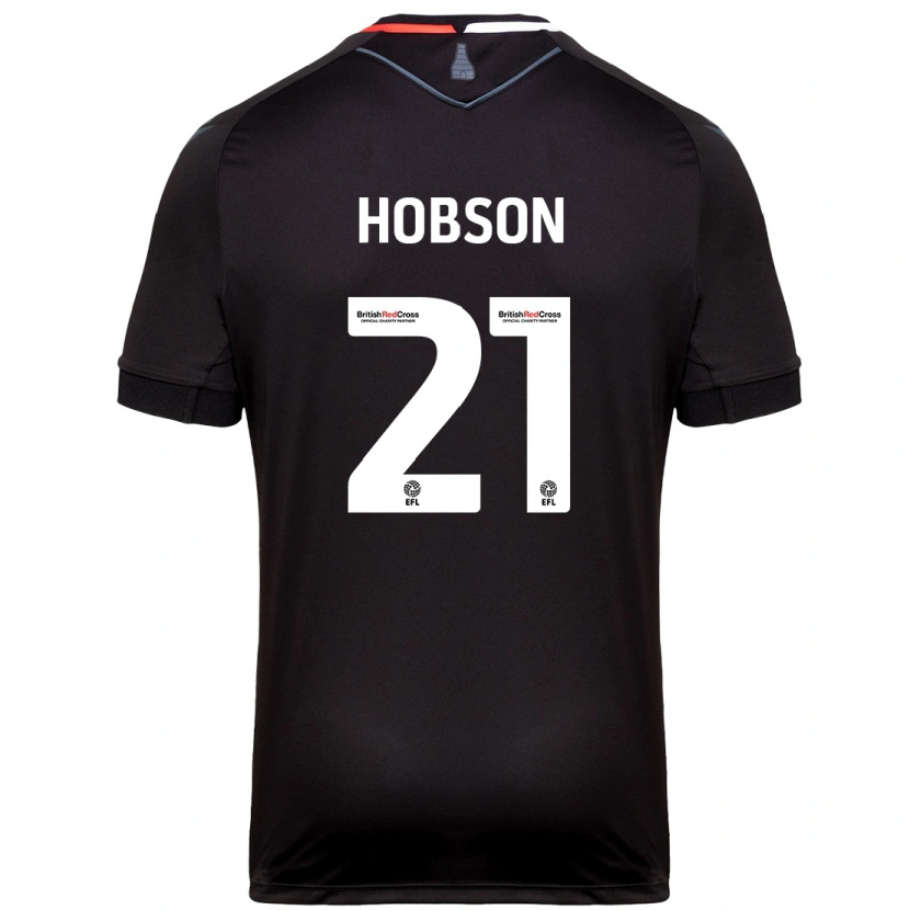 Danxen Herren Elizabeth Hobson #21 Schwarz Auswärtstrikot Trikot 2024/25 T-Shirt Schweiz