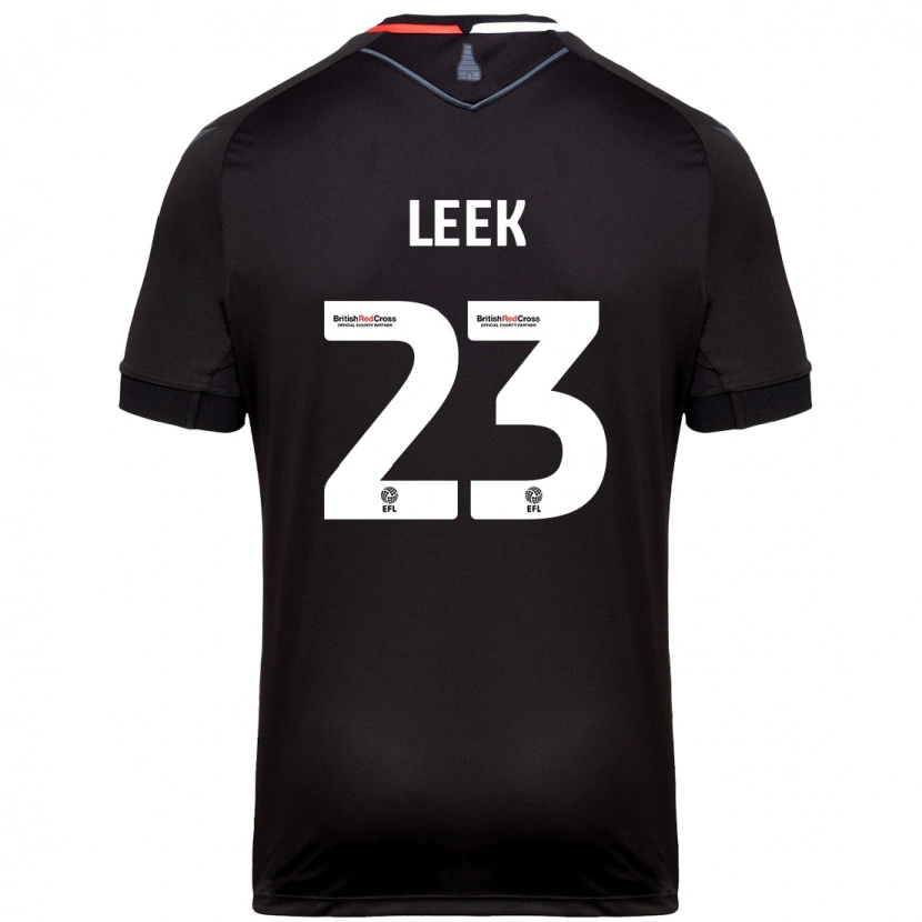 Danxen Herren Ellie Leek #23 Schwarz Auswärtstrikot Trikot 2024/25 T-Shirt Schweiz