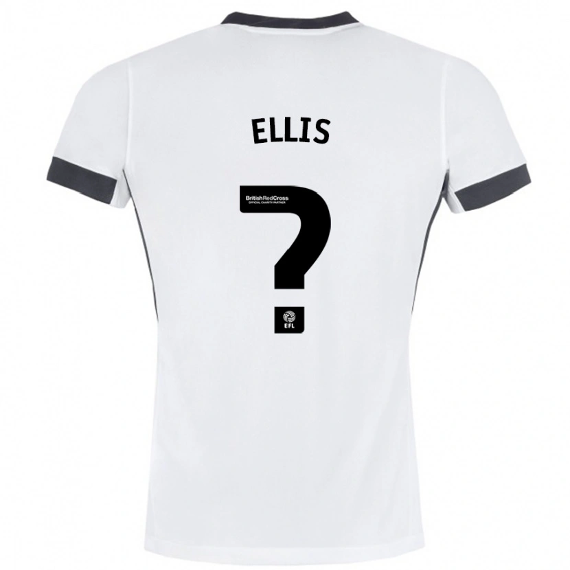 Danxen Herren O'shea Ellis #0 Weiß Schwarz Auswärtstrikot Trikot 2024/25 T-Shirt Schweiz