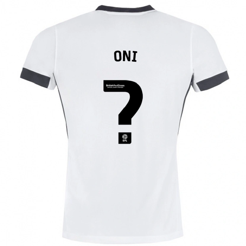 Danxen Herren Ifeoluwa Oni #0 Weiß Schwarz Auswärtstrikot Trikot 2024/25 T-Shirt Schweiz