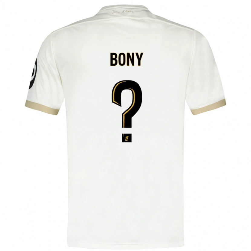 Danxen Herren Geoffroy Bony #0 Weißgold Auswärtstrikot Trikot 2024/25 T-Shirt Schweiz