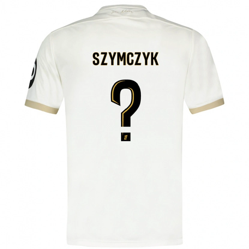 Danxen Herren Kacper Szymczyk #0 Weißgold Auswärtstrikot Trikot 2024/25 T-Shirt Schweiz