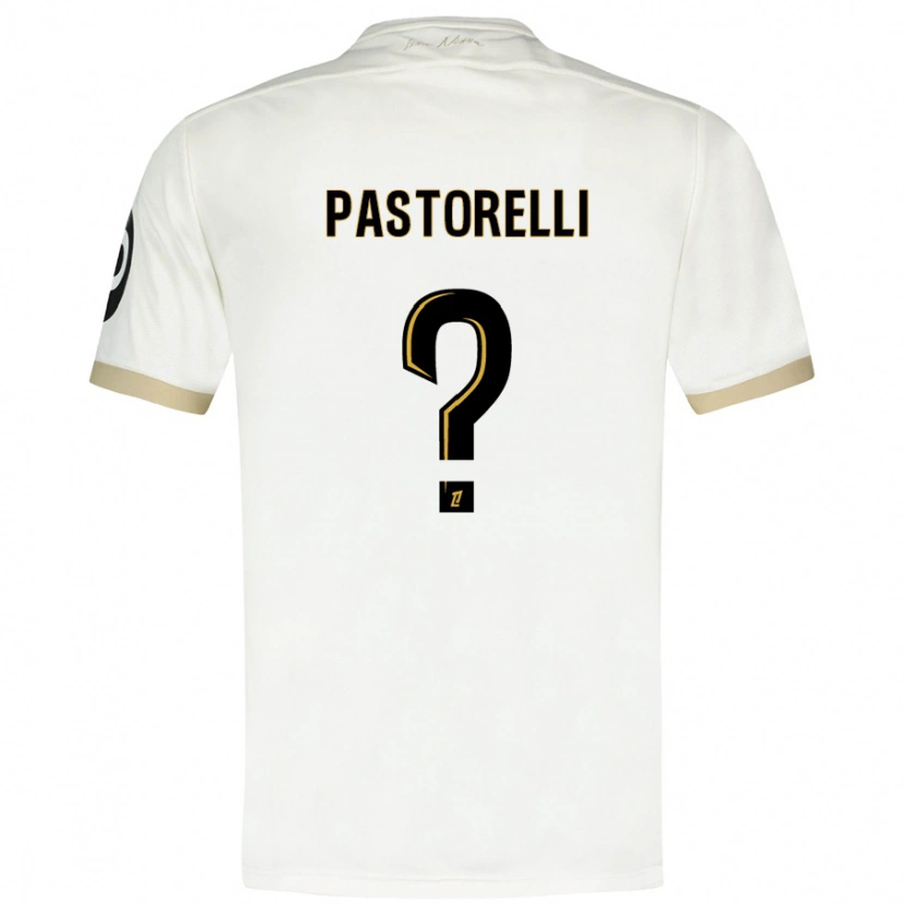 Danxen Herren Julien Pastorelli #0 Weißgold Auswärtstrikot Trikot 2024/25 T-Shirt Schweiz