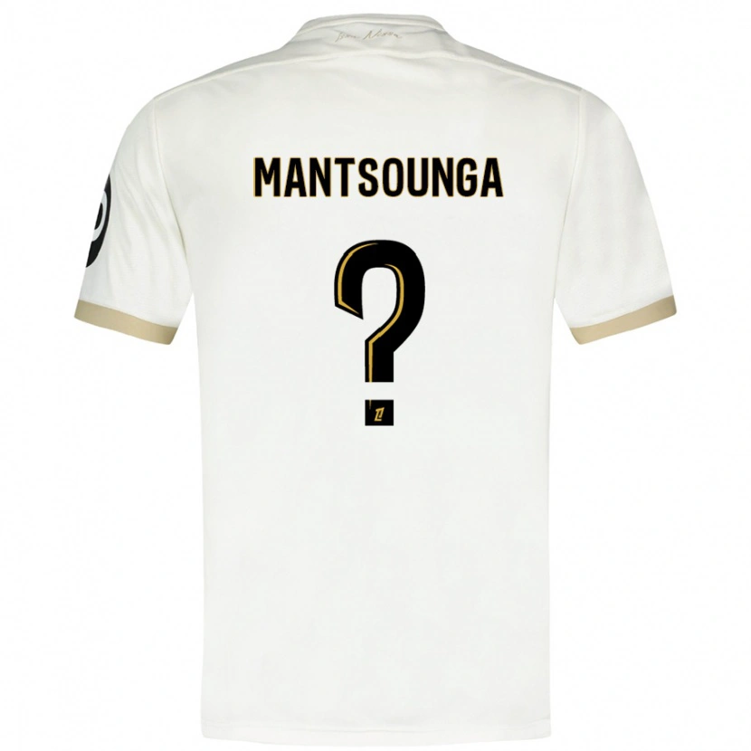 Danxen Herren Brad-Hamilton Mantsounga #0 Weißgold Auswärtstrikot Trikot 2024/25 T-Shirt Schweiz