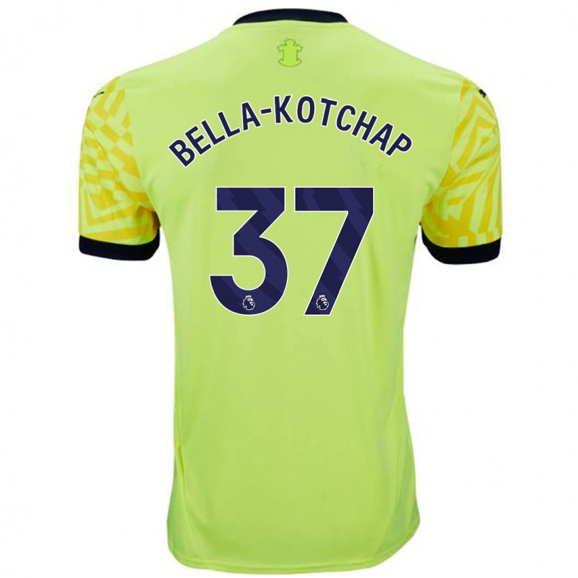 Danxen Herren Armel Bella-Kotchap #37 Gelb Auswärtstrikot Trikot 2024/25 T-Shirt Schweiz