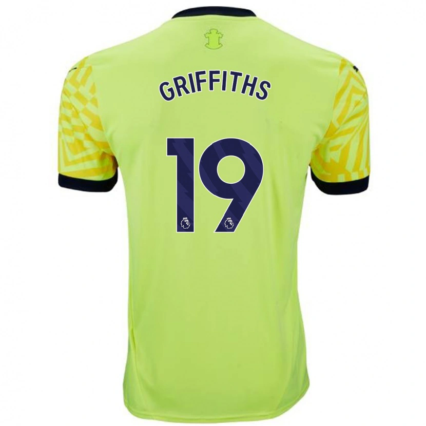 Danxen Herren Alice Griffiths #19 Gelb Auswärtstrikot Trikot 2024/25 T-Shirt Schweiz