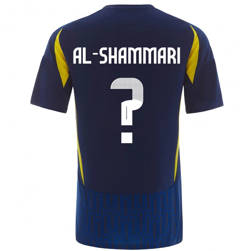 Danxen Herren Mansour Al-Shammari #0 Blau Gelb Auswärtstrikot Trikot 2024/25 T-Shirt Schweiz