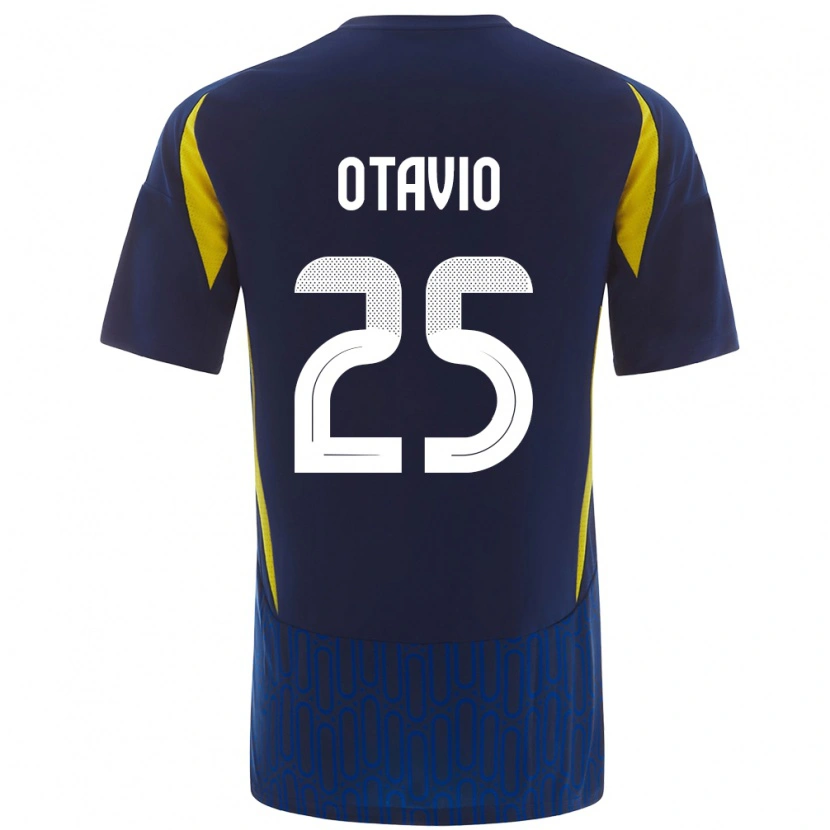 Danxen Herren Otávio #25 Blau Gelb Auswärtstrikot Trikot 2024/25 T-Shirt Schweiz