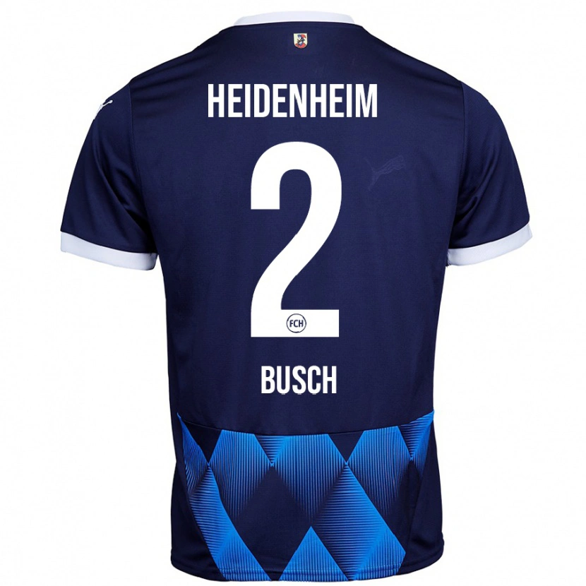 Danxen Herren Marnon Busch #2 Dunkel Marineblau Auswärtstrikot Trikot 2024/25 T-Shirt Schweiz