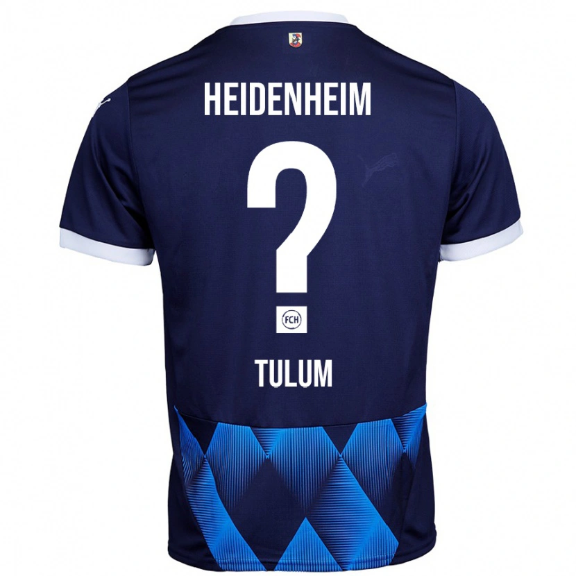 Danxen Herren Melih Tulum #0 Dunkel Marineblau Auswärtstrikot Trikot 2024/25 T-Shirt Schweiz