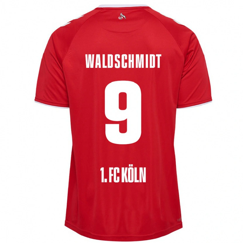 Danxen Herren Luca Waldschmidt #9 Rot Weiß Auswärtstrikot Trikot 2024/25 T-Shirt Schweiz