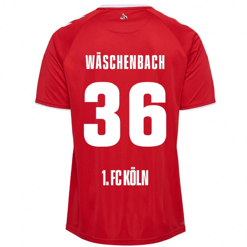 Danxen Herren Meiko Wäschenbach #36 Rot Weiß Auswärtstrikot Trikot 2024/25 T-Shirt Schweiz